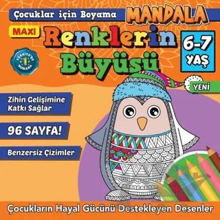 Maxi Renklerin Büyüsü Çocuklar İçin Boyama 11