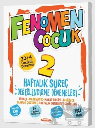 2. Sınıf 2 Haftalık Süreç Değerlendirme Denemeleri (32+4 Fasikül)