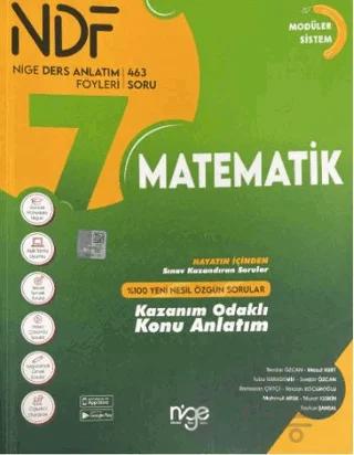 7. Sınıf Matematik Konu Anlatımlı