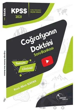 2021 KPSS Tamamı Çözümlü Coğrafyanın Doktrini Soru Bankası