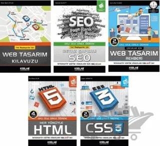Hızlı ve Kolay Web Tasarım Seti 3 (5 Kitap Takım)