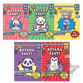 Maxi Boyama Saati 5'li Set