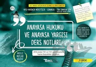 Anayasa Hukuku ve Anayasa Yargısı Ders Notları