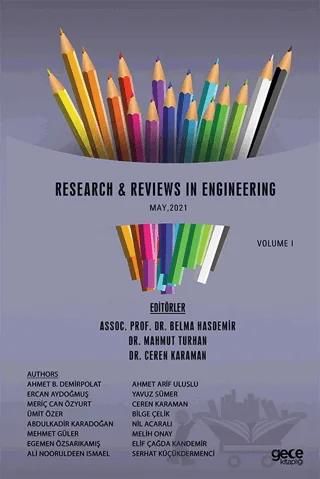 Research Reviews in Engineering Volume 1, May