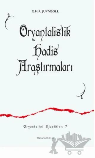 Oryantalistik Hadis Araştırmaları