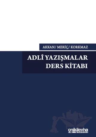 Adli Yazışmalar Ders Kitabı