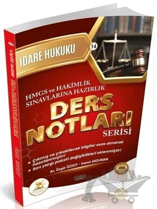 2026 HMGS Hakimlik HUKAL İdare Hukuku Ders Notları
