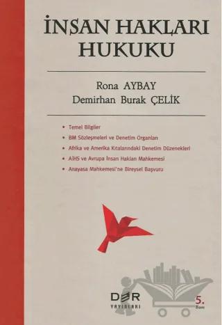 İnsan Hakları Hukuku – Rona Aybay, Demirhan Burak Çelik – Der Yayınları kitap kapağı