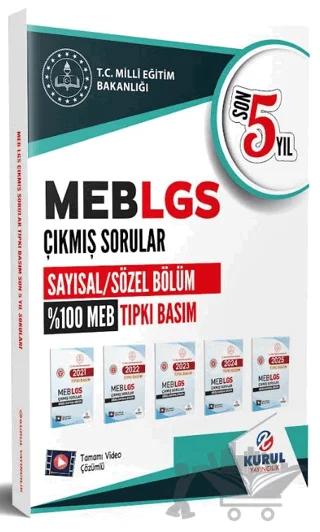 LGS Son 5 Yıl Tıpkı Basım Çıkmış Soru Kitapçıkları