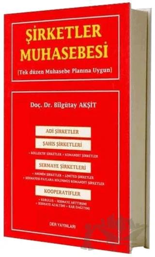 Şirketler Muhasebesi Tekdüzen Hesap Planına Uygun