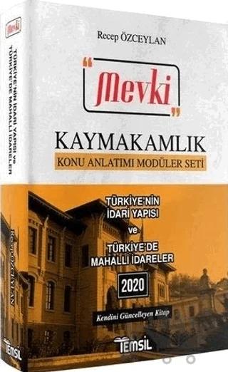 Mevki Türkiyenin İdari Yapısı Türkiyede Mahalli İdareler Kaymakamlık Konu Anatımı Modüler Seti 2020