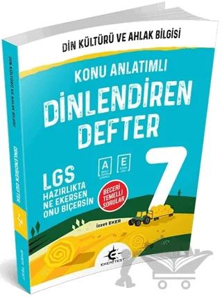 7. Sınıf Din Kültürü ve Ahlak Bilgisi Dinlendiren Defter
