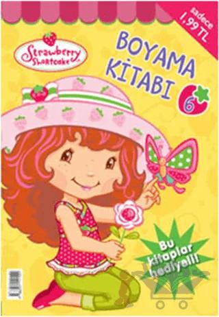 Çilek Kız Boyama Kitabı 6