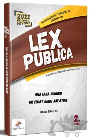 Lex Publica Hakimlik Anayasa Hukuku Mevzuat Konu Anlatımı
