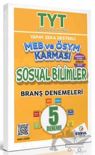 TYT Yapay Zeka Destekli MEB ve ÖSYM Karması Sosyal Bilimler 5'li Branş Denemeleri