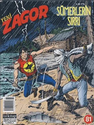 Yeni Zagor Sayı: 81 Sümerlerin Sırrı – Lal Kitap kitap kapağı