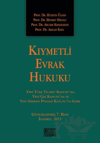 Kıymetli Evrak Hukuku