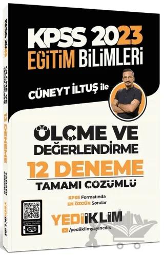 2023 KPSS Eğitim Bilimleri Ölçme ve Değerlendirme Tamamı Çözümlü 12 Deneme