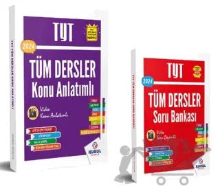 2024 TYT Tüm Dersler Konu Anlatımlı ve Soru Bankası Seti 2 Kitap