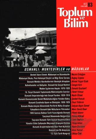 Toplum ve Bilim Sayı: 83