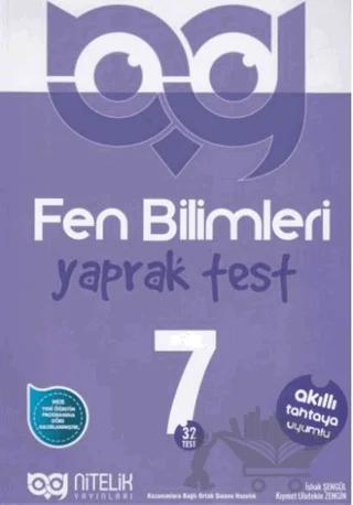 7. Sınıf Fen Bilimleri Yaprak Test