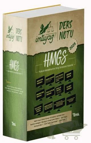 İMTİYAZ HMGS Ders Notu Konu Anlatımı Seti