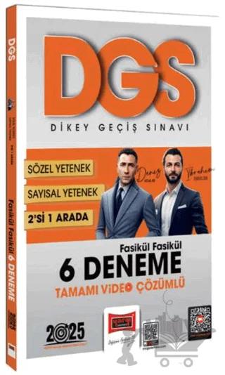 2025 DGS Sayısal-Sözel 2'si Bir Arada Fasikül Fasikül 6 Deneme Tamamı Video Çözümlü – Kollektif – Yargı Yayınevi kitap kapağı