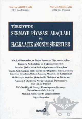 Türkiye’de Sermaye Piyasası Araçları ve Halka Açık Anonim Şirketler