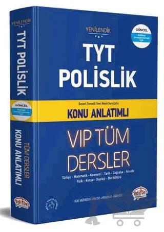 TYT Polislik VIP Tüm Dersler Konu Anlatımlı