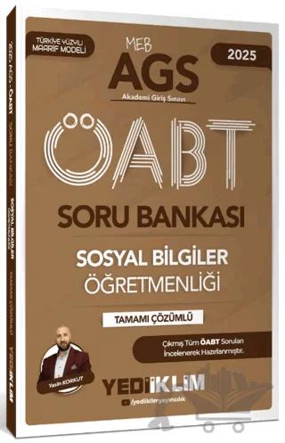 2025 MEB AGS ÖABT Sosyal Bilgiler Öğretmenliği Tamamı Çözümlü Soru Bankası