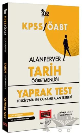 2022 ÖABT AlanPerver Tarih Öğretmenliği Yaprak Test