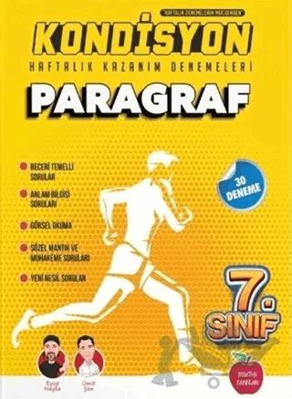 7. Sınıf Paragraf Kondisyon Haftalık Kazanım Denemeleri