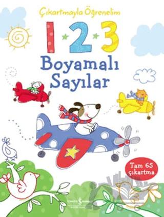Çıkartmayla Öğrenelim 1-2-3: Boyamalı Sayılar