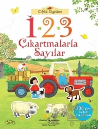 Çiftlik Öyküleri- 123 Çıkartmalarla Sayılar – Usborne Publishing – İş Bankası Kültür Yayınları kitap kapağı