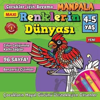 Maxi Mandala Renklerin Dünyası Mandala 8