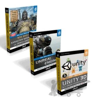 Oyun Programlama Seti 4 (3 Kitap Takım) – Kolektif – Kodlab Yayın Dağıtım kitap kapağı