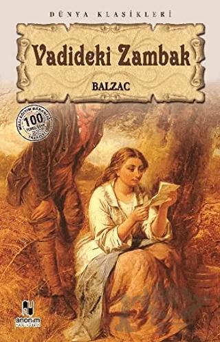 Vadideki Zambak – Honore de Balzac – Anonim Yayıncılık kitap kapağı