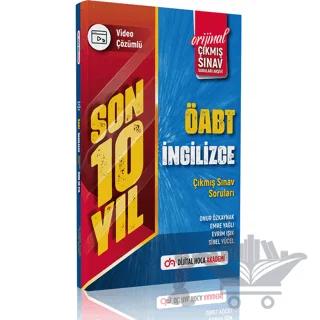 2023 ÖABT İngilizce Son 10 Yıl Orijinal Çıkmış Sınav Soruları Video Çözümlü