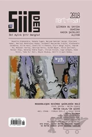 Şiirden İki Aylık Şiir Dergisi Sayı: 46 Mart - Nisan 2018