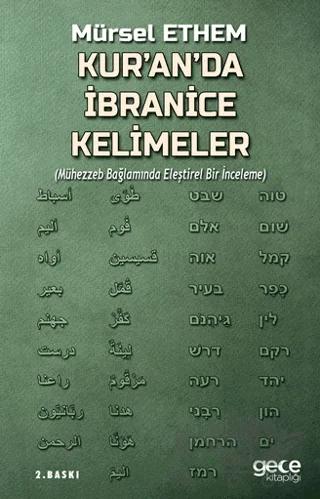 Kur’an’da İbranice Kelimeler