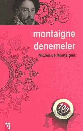 Denemeler – Michel de Montaigne – Uğur Tuna Yayınları kitap kapağı