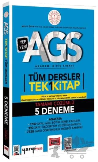 2025 MEB-AGS Tüm Dersler Tek Kitap Tamamı Çözümlü 5 Deneme