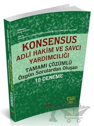 KONSENSUS Hakim ve Savcı Yardımcılığı 10 Deneme