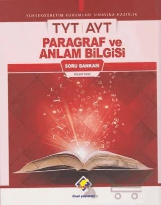 TYT YKS Paragraf ve Anlam Bilgisi Soru Bankası