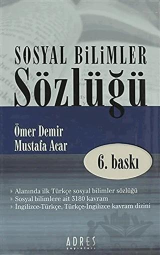 Sosyal Bilimler Sözlüğü