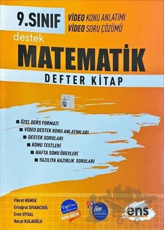 9. Sınıf Matematik Destek Defter Kitap