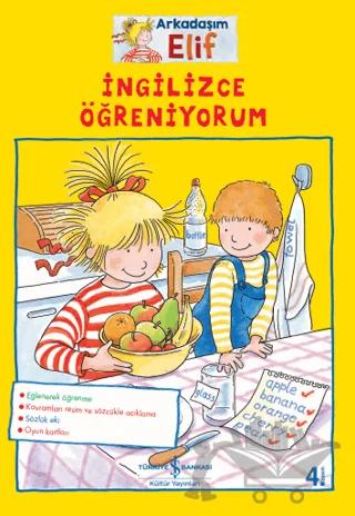 İngilizce Öğreniyorum - Arkadaşım Elif – Uli Velte – İş Bankası Kültür Yayınları kitap kapağı