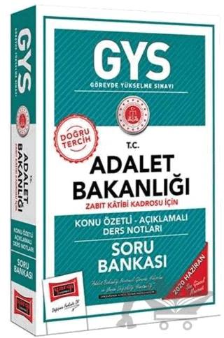 2020 GYS Adalet Bakanlığı Zabıt Katibi Konu Özetli Soru Bankası Yükselme Yargı Yayınları