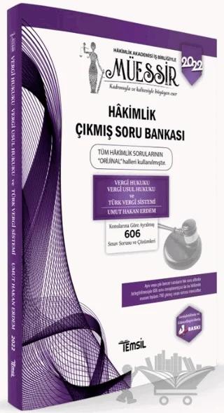 Müessir Vergi Hukuku - Vergi Usul Hukuku- Türk Vergi Sistemi Hakimlik Çıkmış Soru Bankası