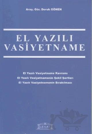 El Yazılı Vasiyetname (Orta Boy)